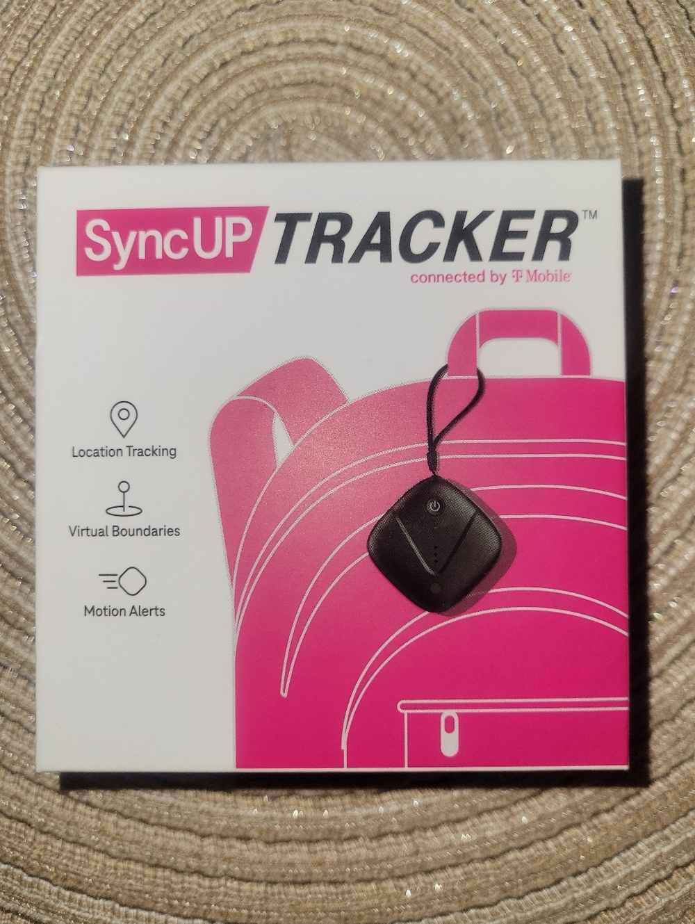 TCL SyncUP Black GPS Tracker